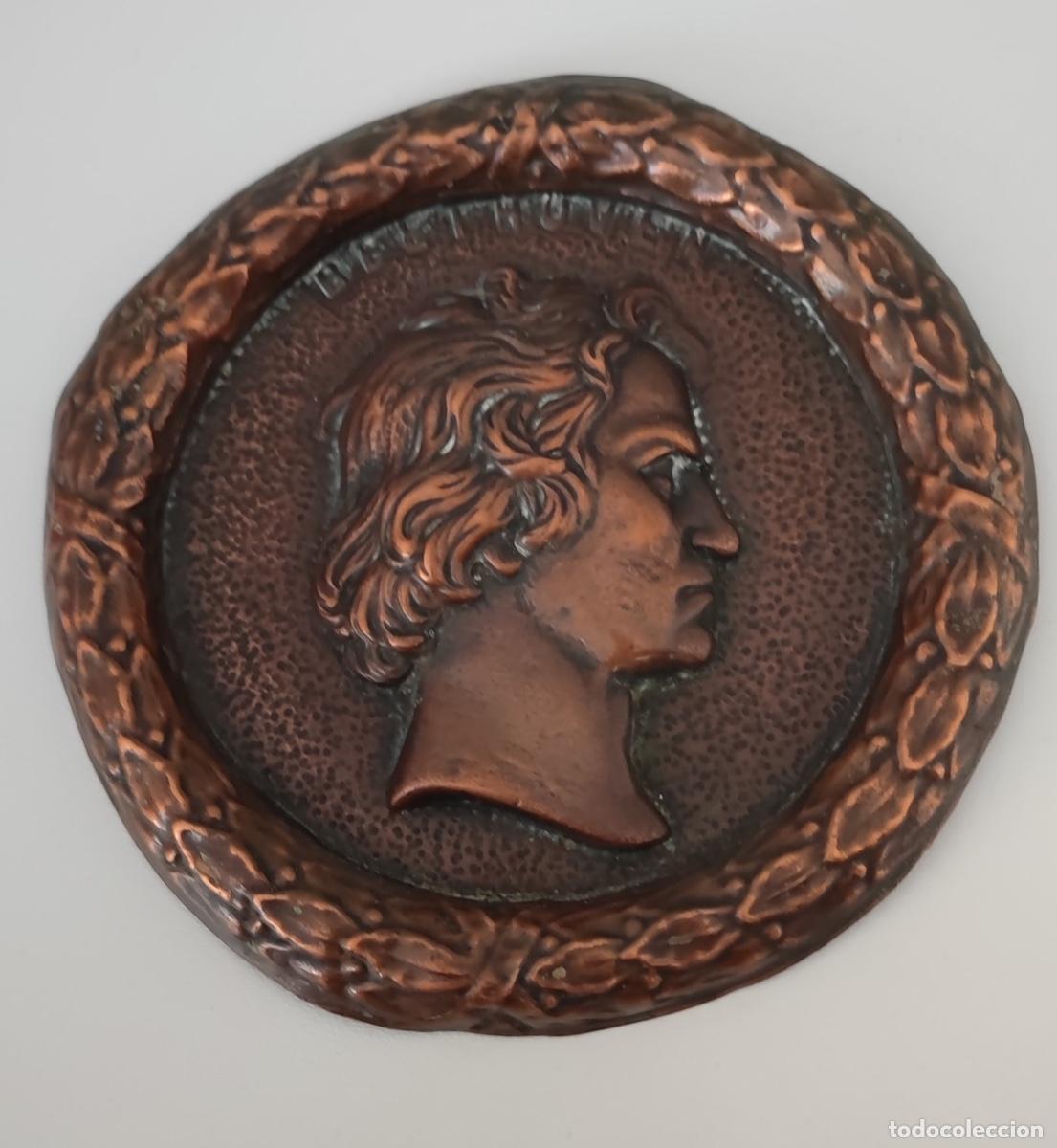 Arte: Placa bronce Beethoven - Foto 1