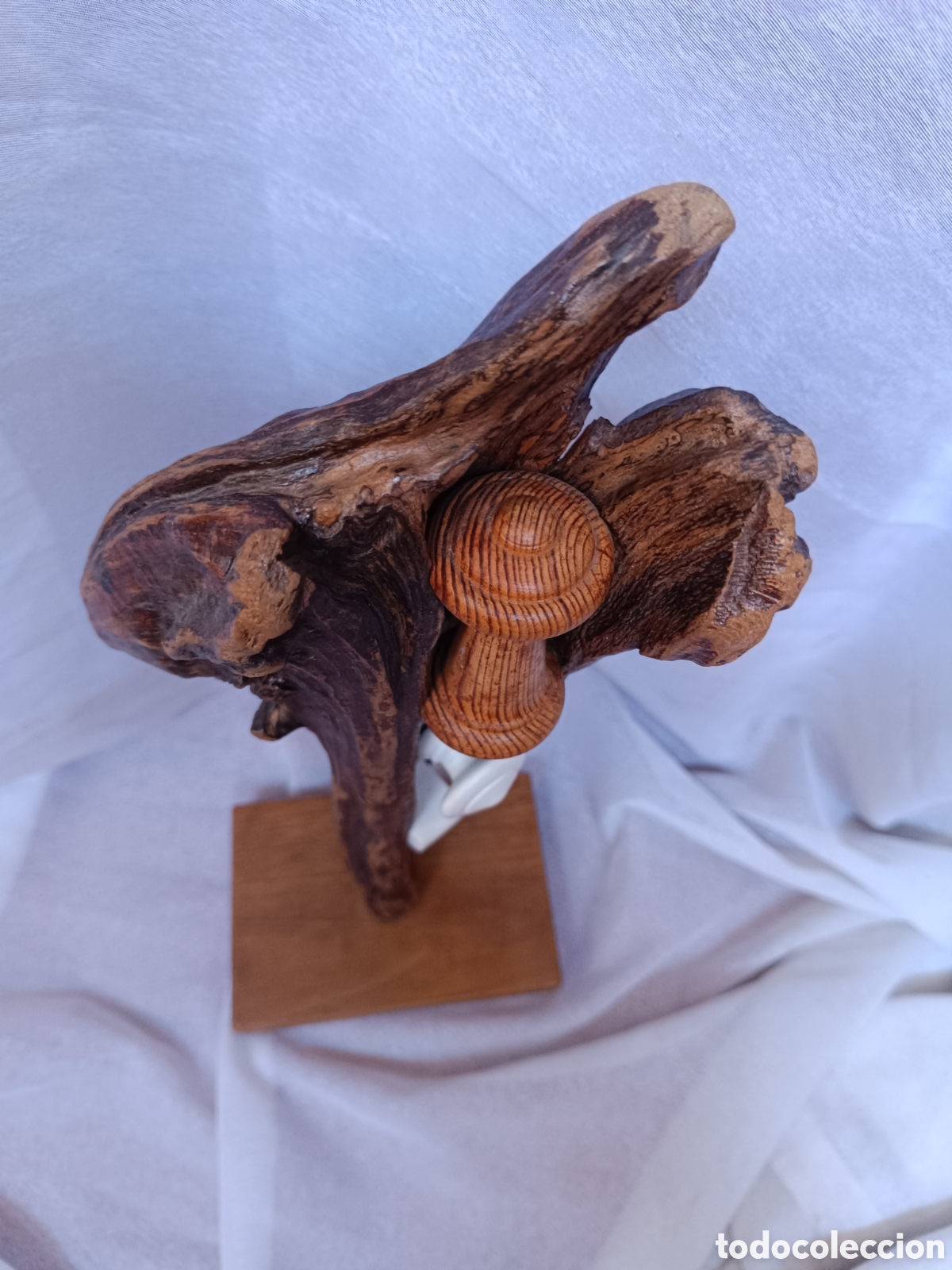 Arte: Escultura madera tronco - Foto 2
