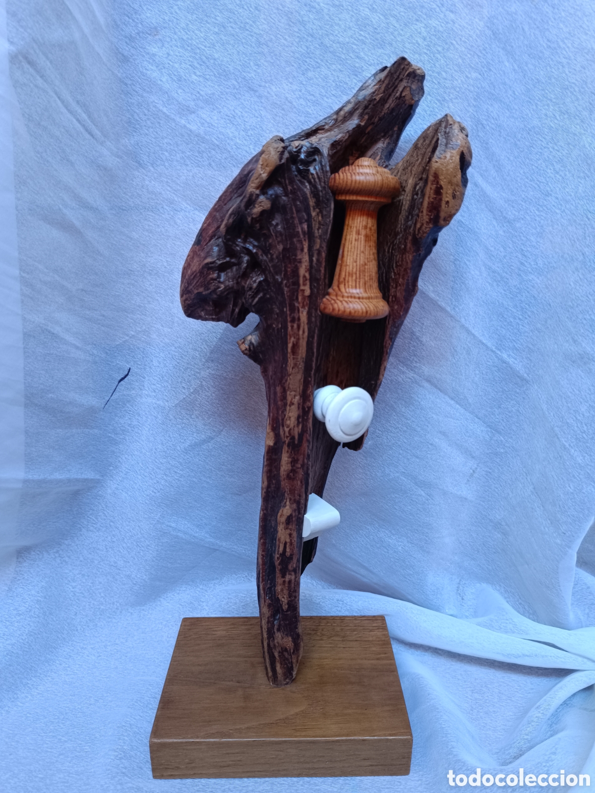 Arte: Escultura madera tronco - Foto 1