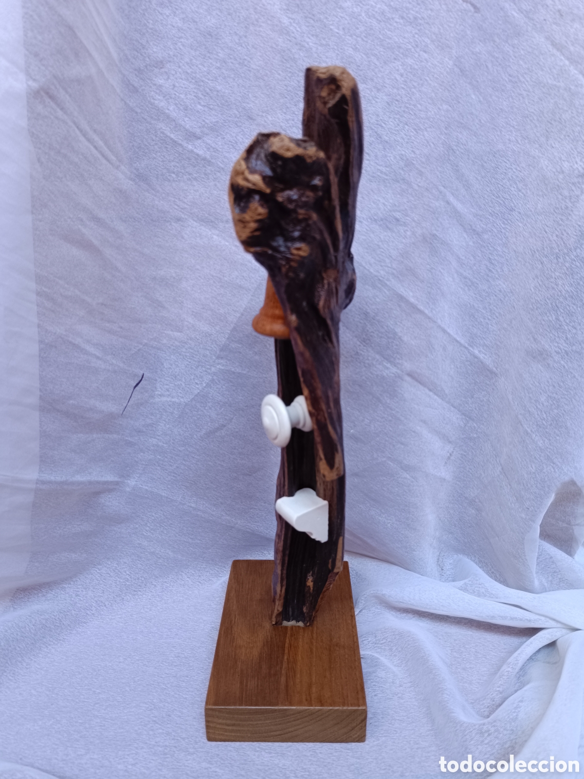 Arte: Escultura madera tronco - Foto 5