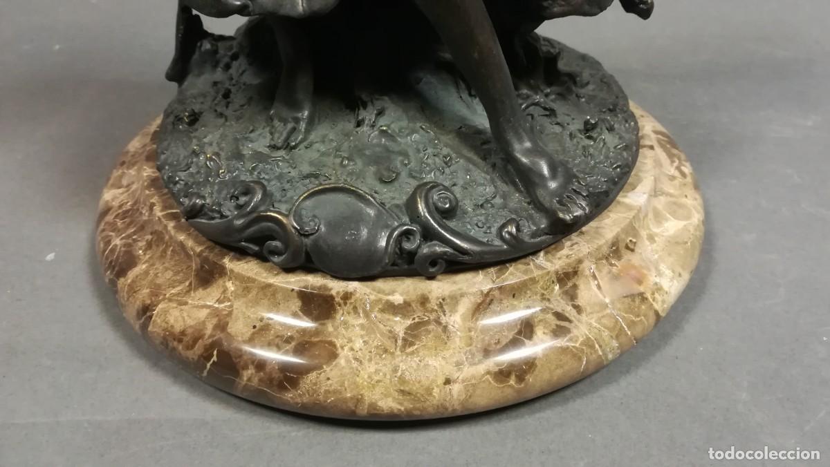 Arte: FIGURA MUJER SOBRE BASE DE M&Aacute;RMOL - Foto 6