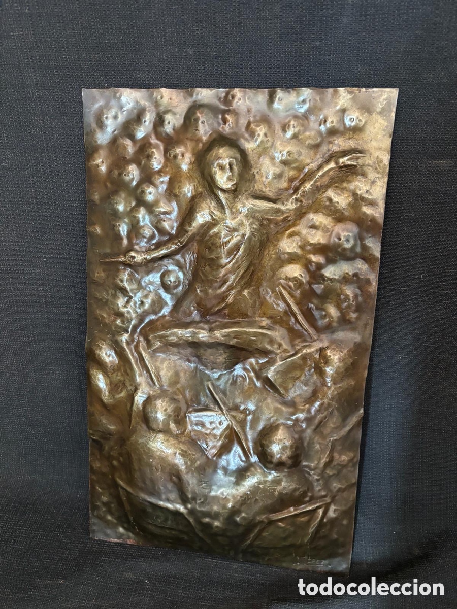 Arte: Placa de bronce de Manuel L&oacute;pez Garc&iacute;a - Foto 3