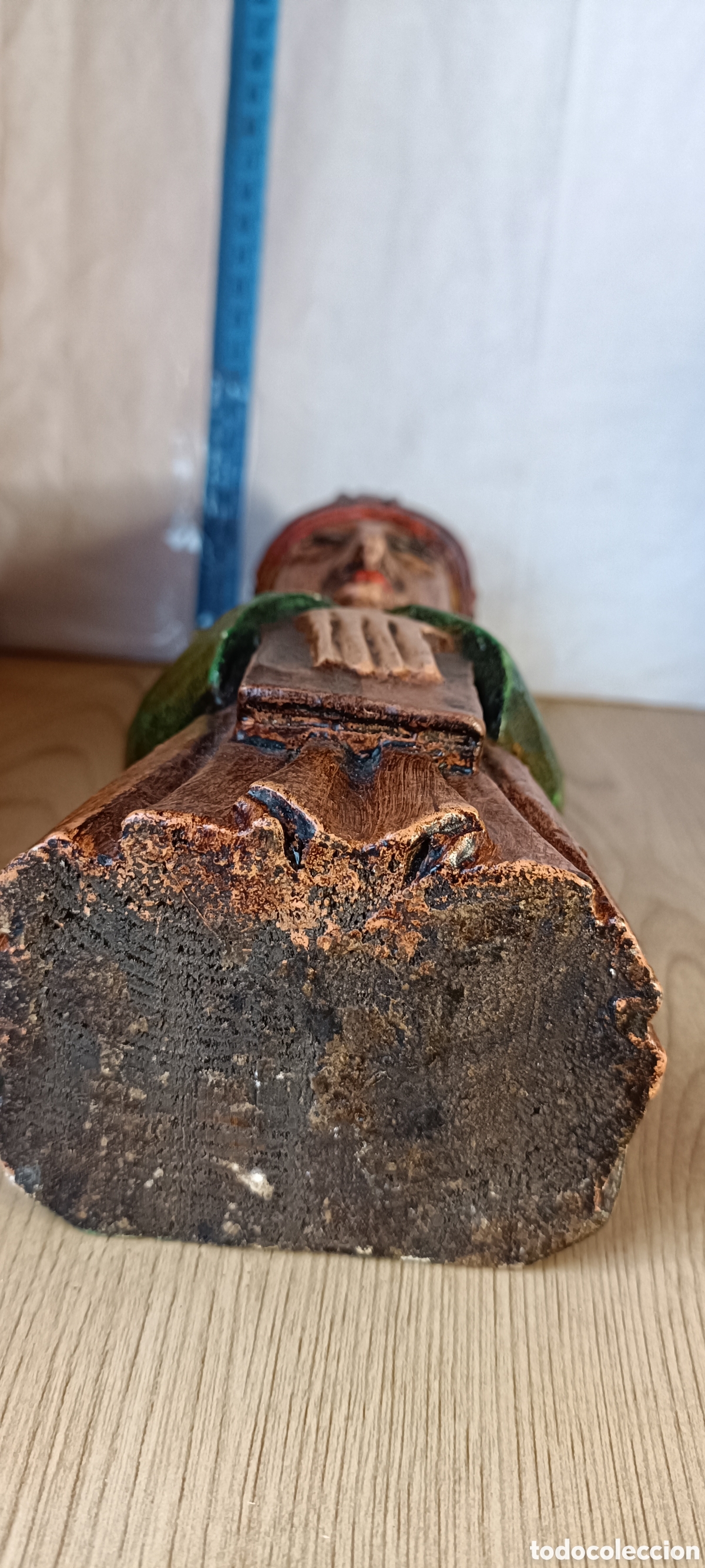 Arte: Figura madera policromada - Foto 5