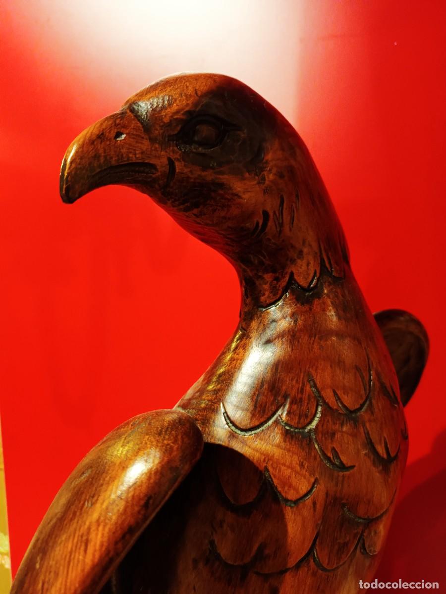 Arte: Talla en madera &Aacute;guila real - Foto 3
