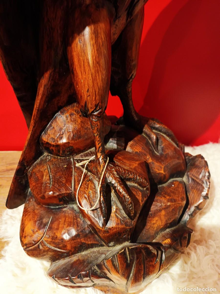 Arte: Talla en madera &Aacute;guila real - Foto 5