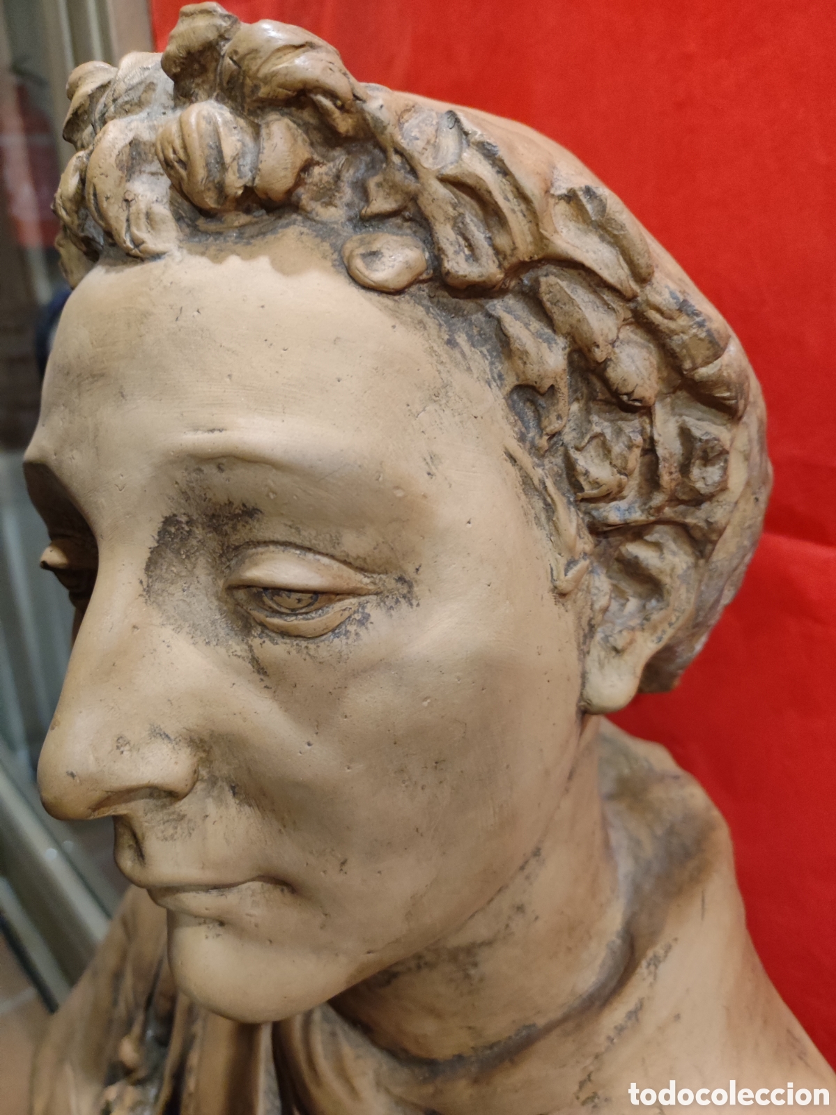 Arte: Busto de terracota - Foto 6