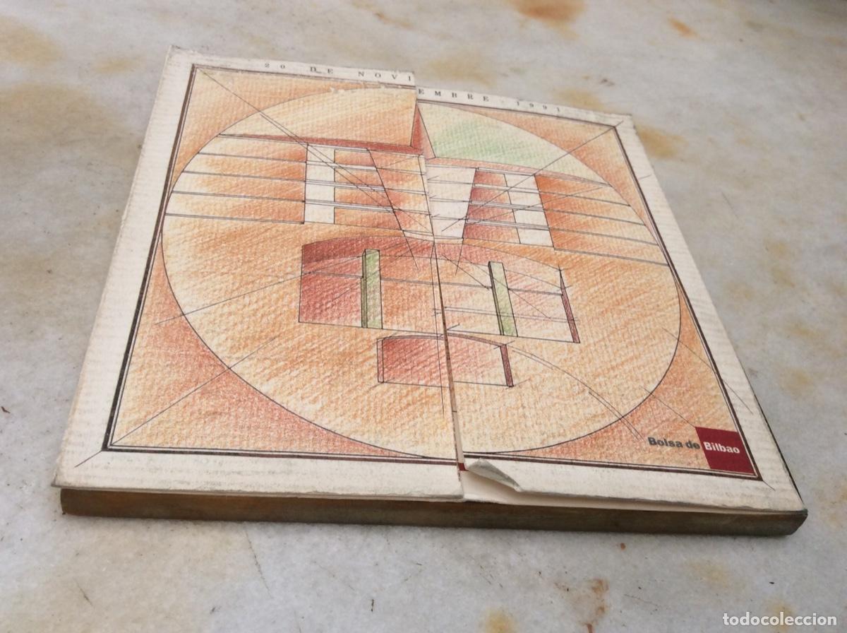 Arte: PLACA BOLSA DE BILBAO EN BRONCE CON TR&Iacute;PTICO EXPLICATIVO - Foto 6