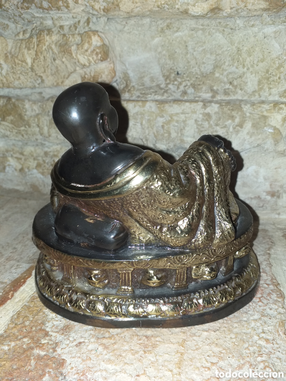 Arte: Buda en bronce antiguo - Foto 5