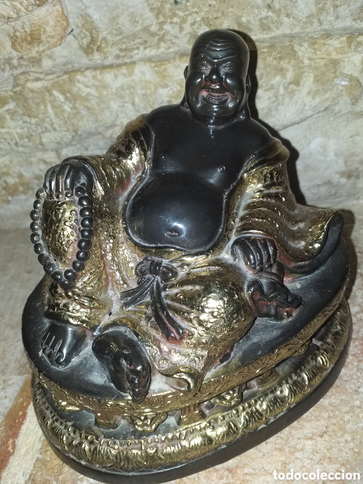 Arte: Buda en bronce antiguo - Foto 6