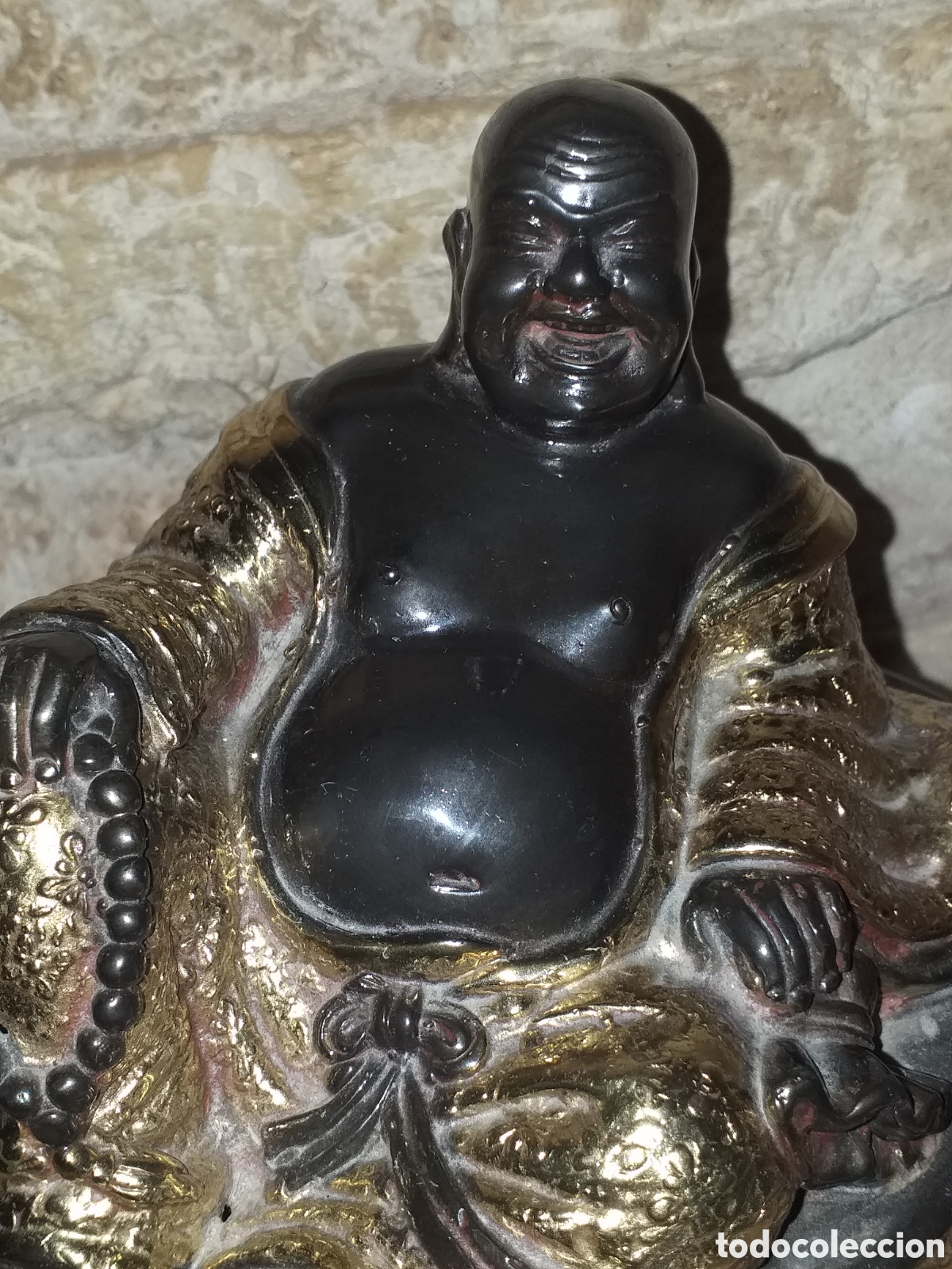 Arte: Buda en bronce antiguo - Foto 7