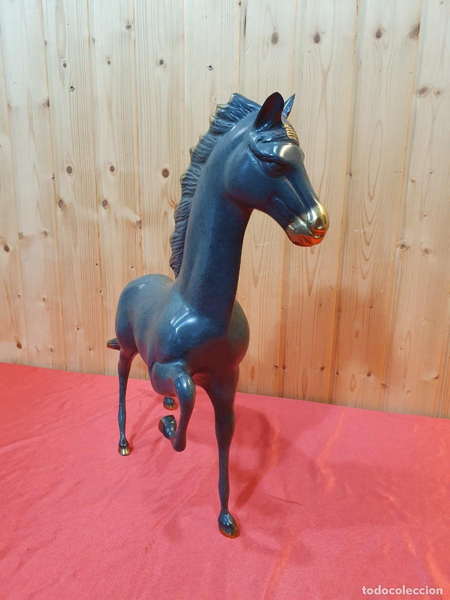 Arte: Caballo de bronce patinado - Foto 3