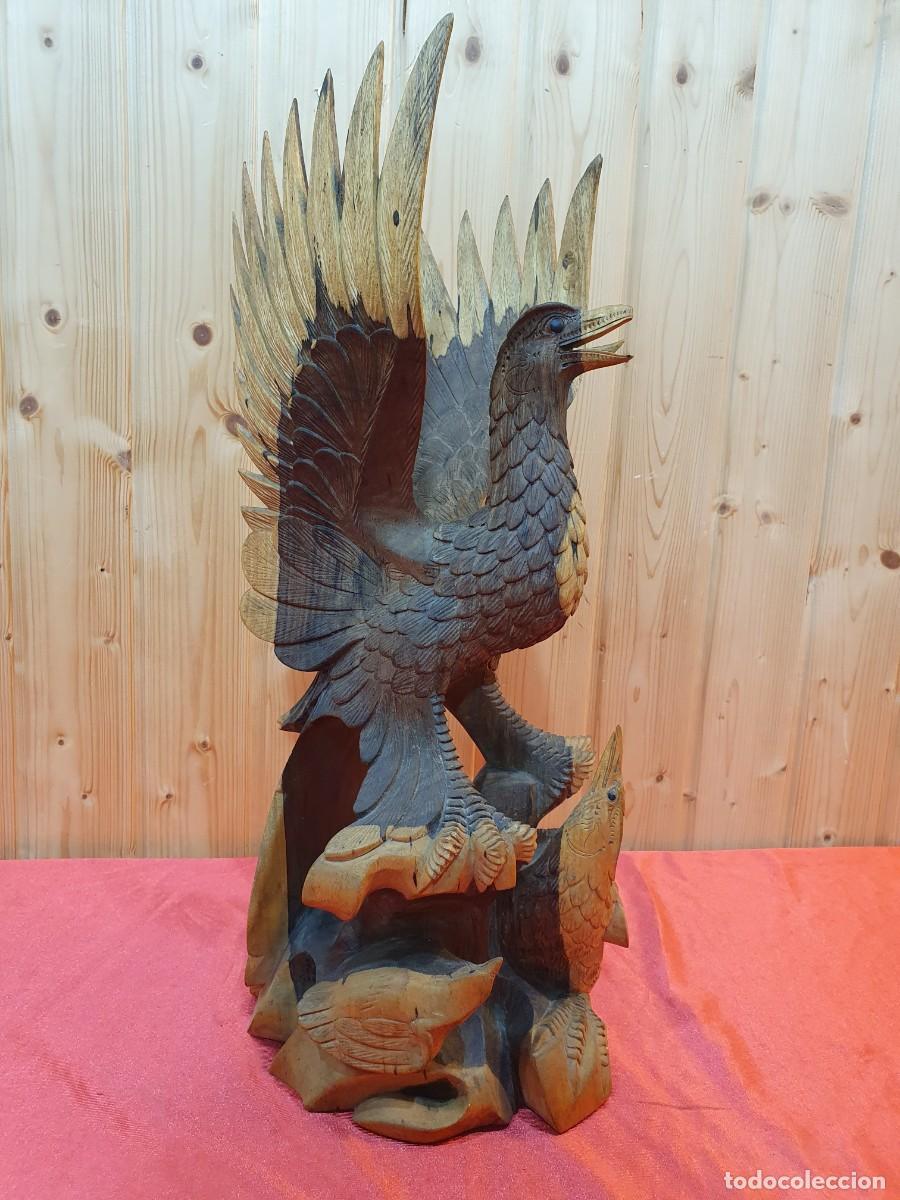 Arte: Escultura talla de madera - Foto 1