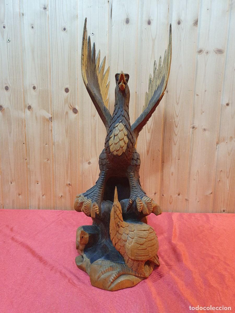 Arte: Escultura talla de madera - Foto 2