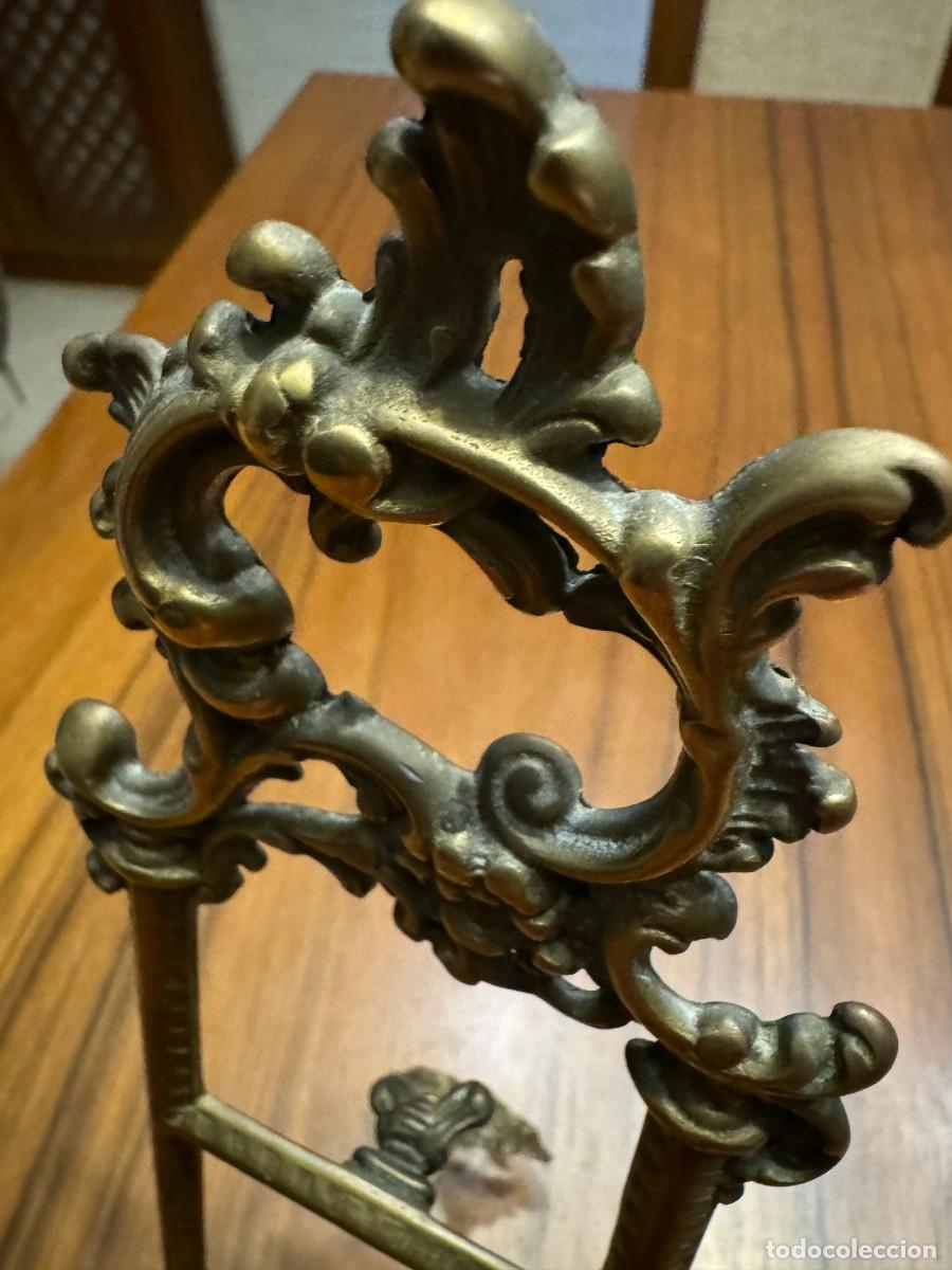 Arte: Antiguo tripode en broce - Foto 3