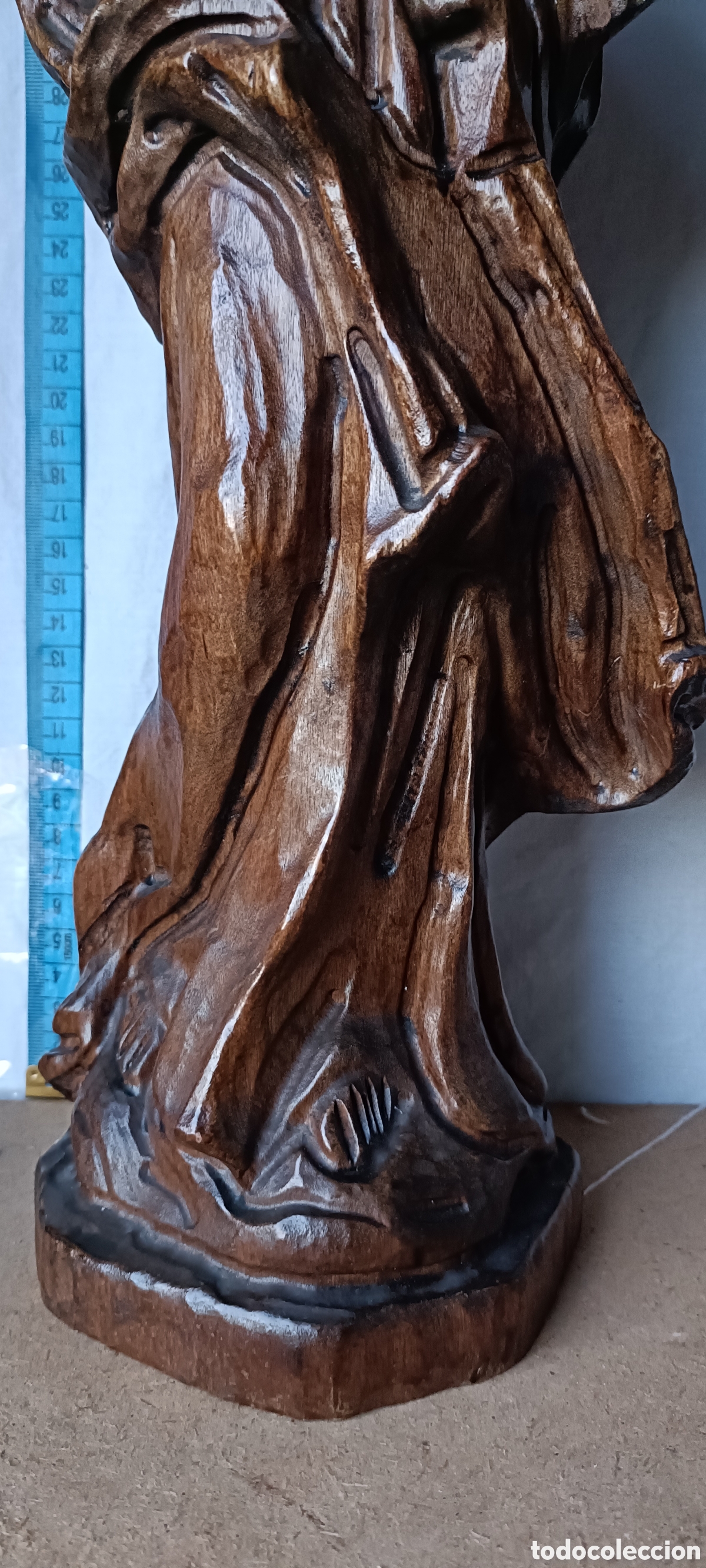 Arte: Virgen madera - Foto 5