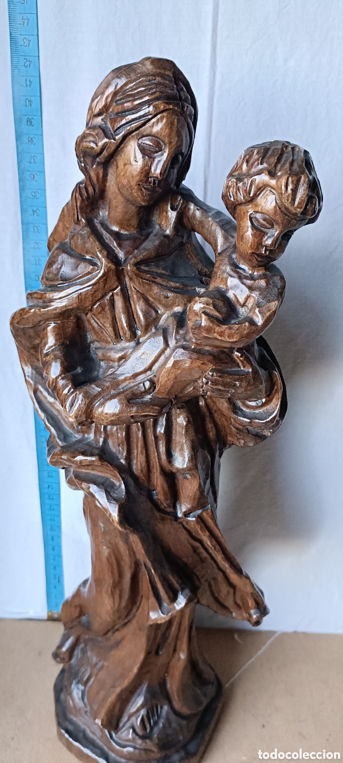 Arte: Virgen madera - Foto 6