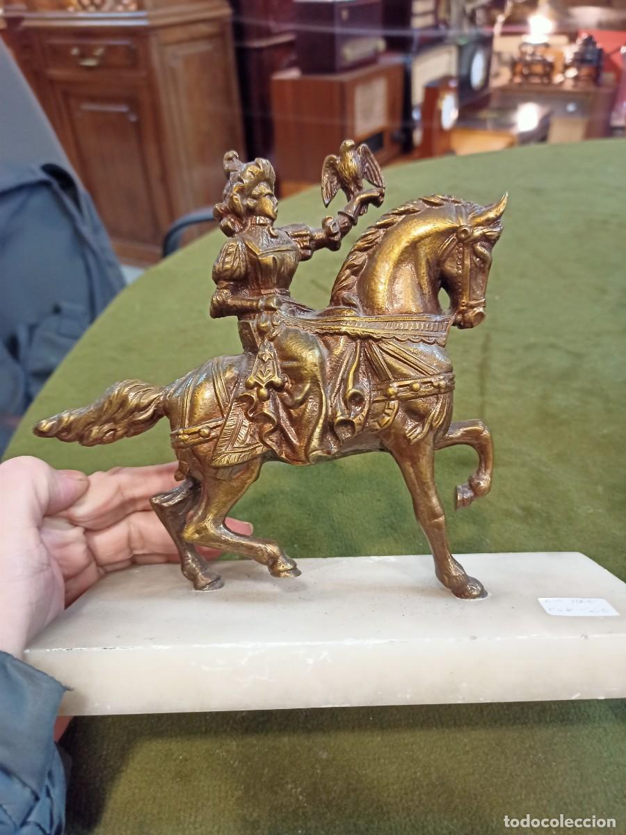 Arte: Figura a caballo en bronce. REF-1000 - Foto 6
