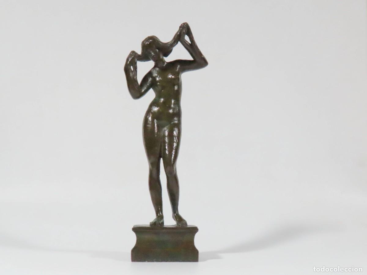 Arte: Figura bronce Venus Afrodita - Foto 1