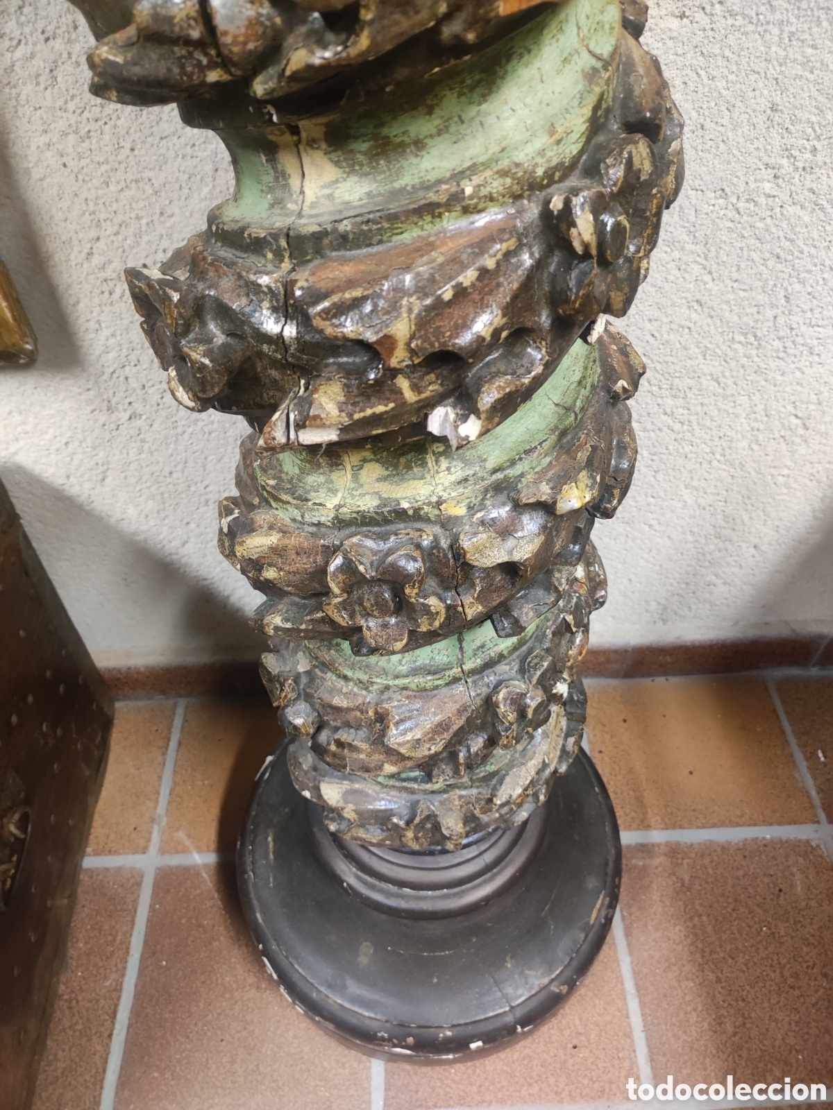 Arte: Pareja de columnas Salomonicas - Foto 5