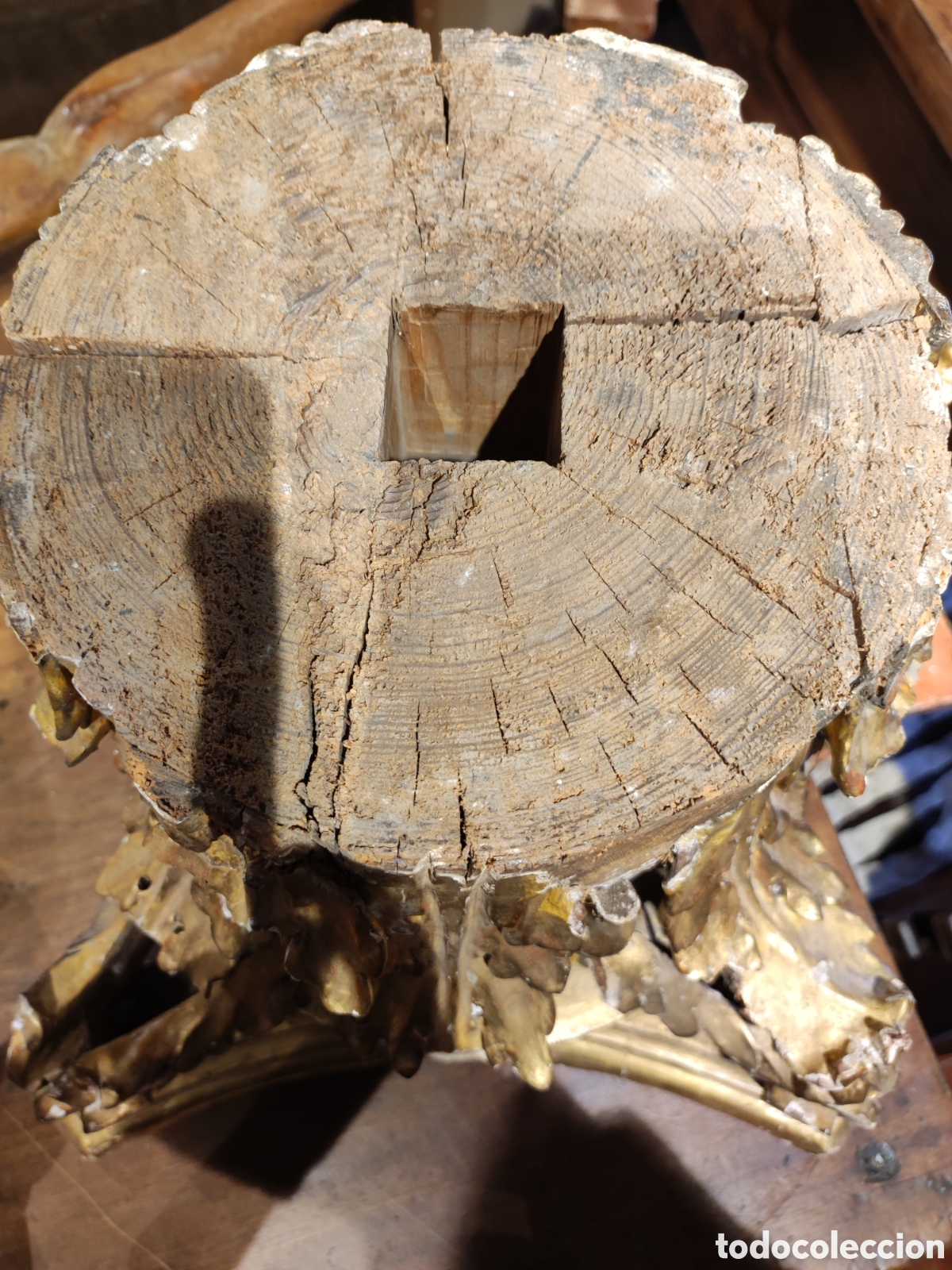 Arte: Capitel talla de madera - Foto 3