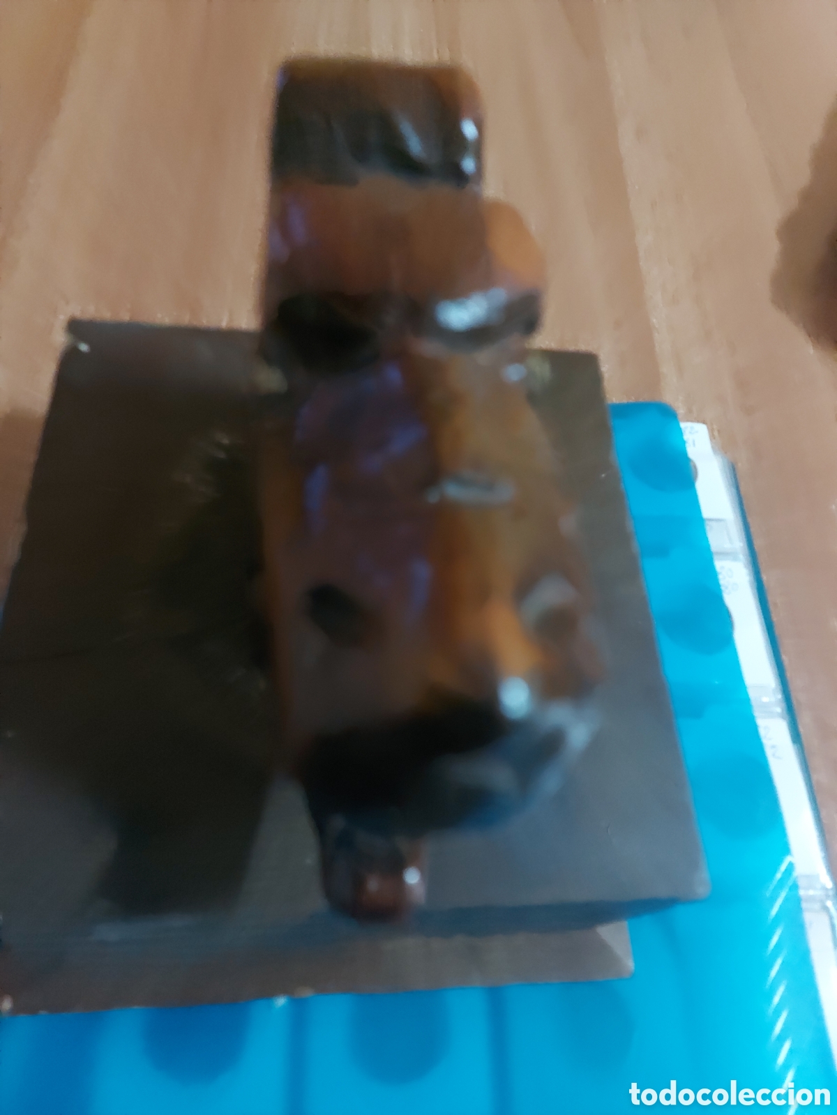 Arte: Escultura de perro de madera - Foto 2
