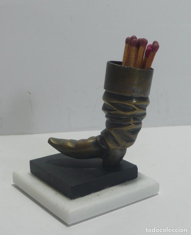 Arte: peque&ntilde;a bota bronce - Foto 3
