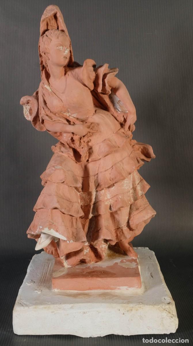 Arte: Flamenca en barro - Foto 1