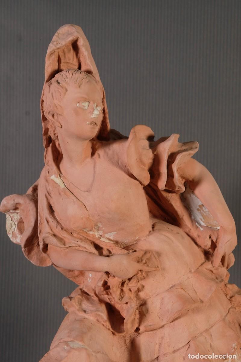 Arte: Flamenca en barro - Foto 3