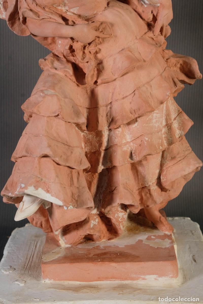 Arte: Flamenca en barro - Foto 4