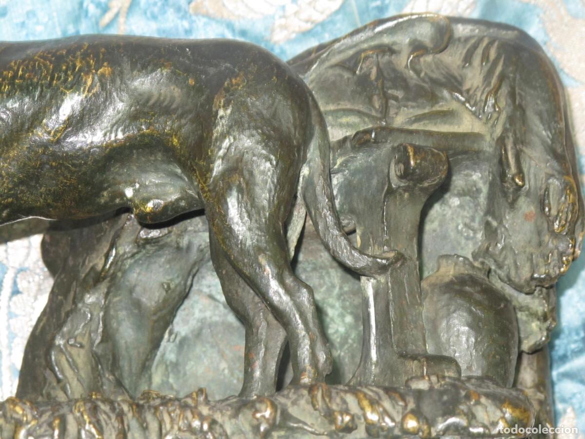 Arte: ESCULTURA DE BRONCE, PERRO - Foto 8