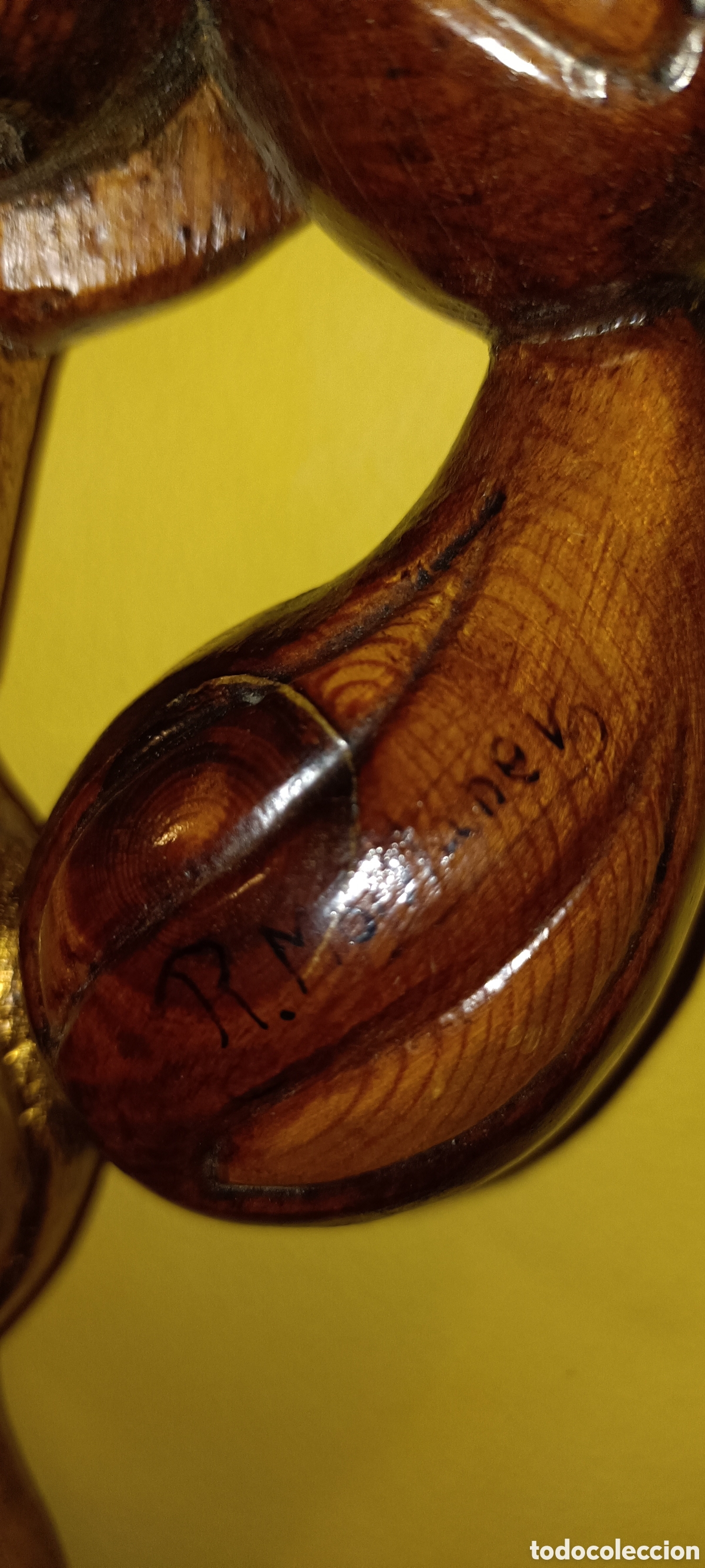 Arte: Guirnalda madera policromada - Foto 4
