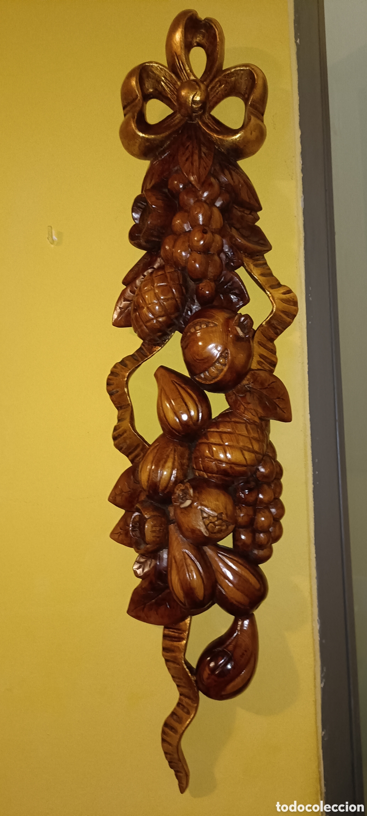 Arte: Guirnalda madera policromada - Foto 5