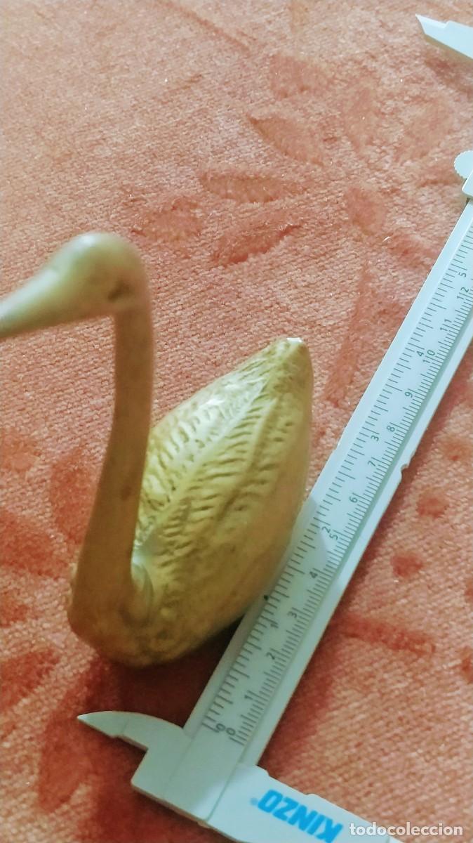 Arte: Pato de bronce antiguo - Foto 1