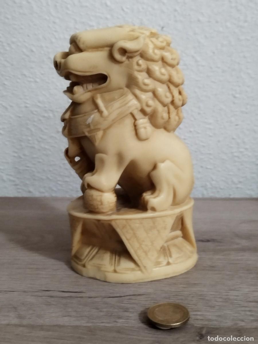 Arte: Perro chino Foo de resina Cadelbosco - Foto 3