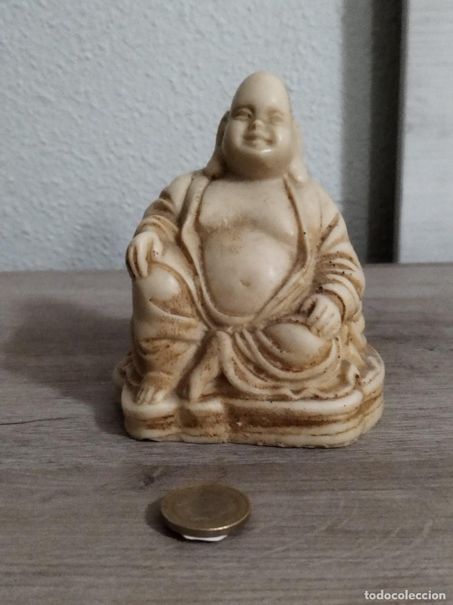 Arte: Figura de resina de Buda - Foto 1