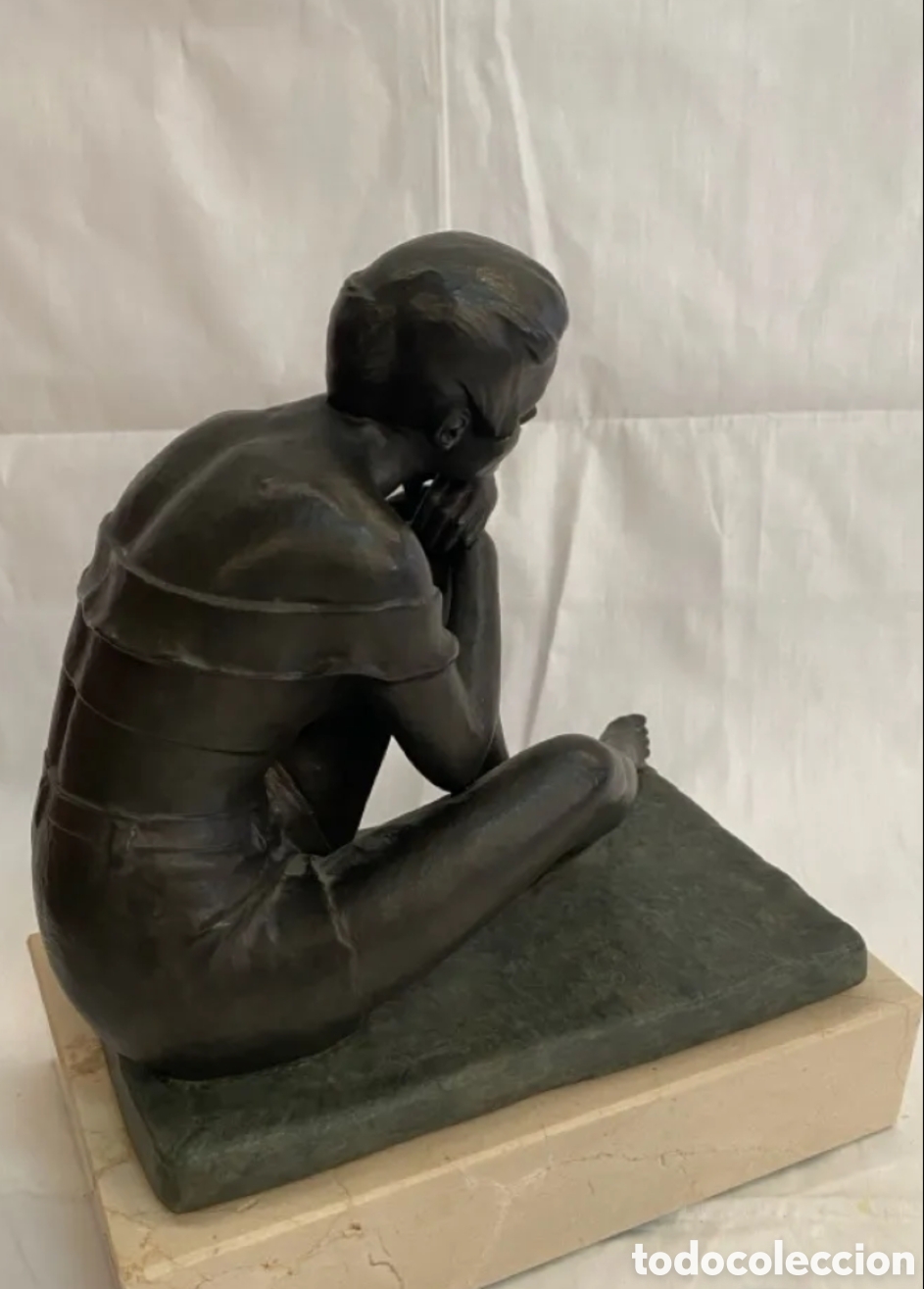 Arte: Figura de Peralta bronce - Foto 2