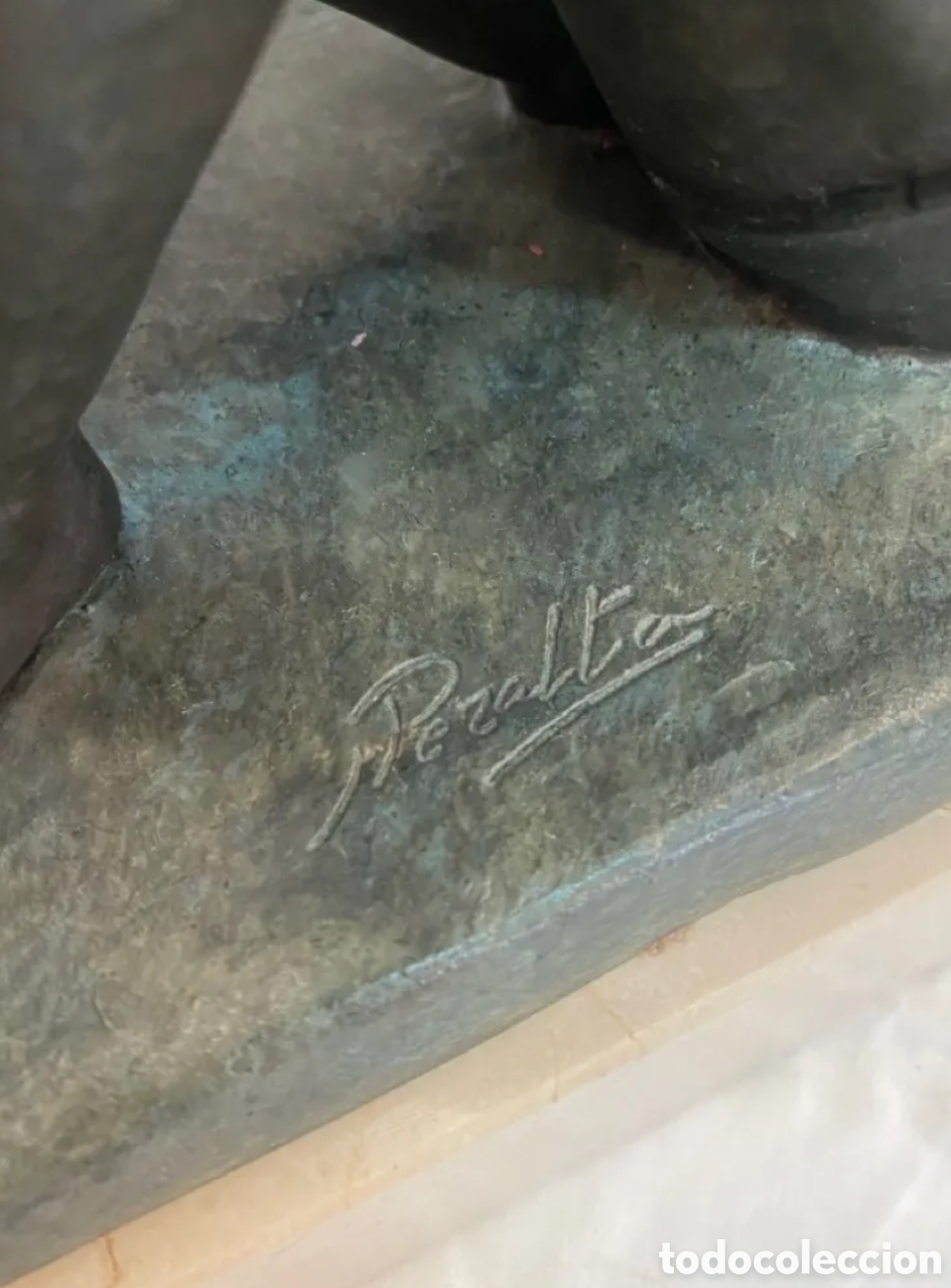 Arte: Figura de Peralta bronce - Foto 4
