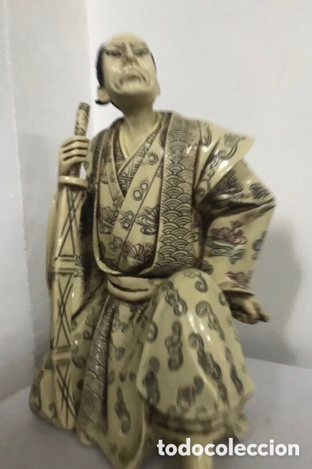 Arte: Figura Samuray Japones - Foto 3