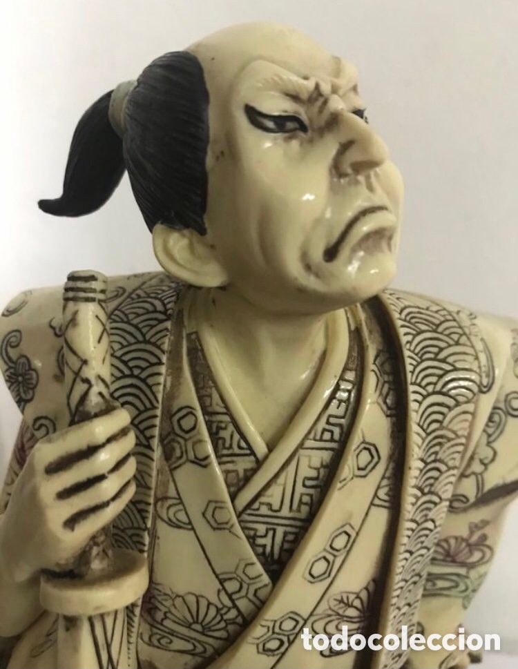 Arte: Figura Samuray Japones - Foto 1