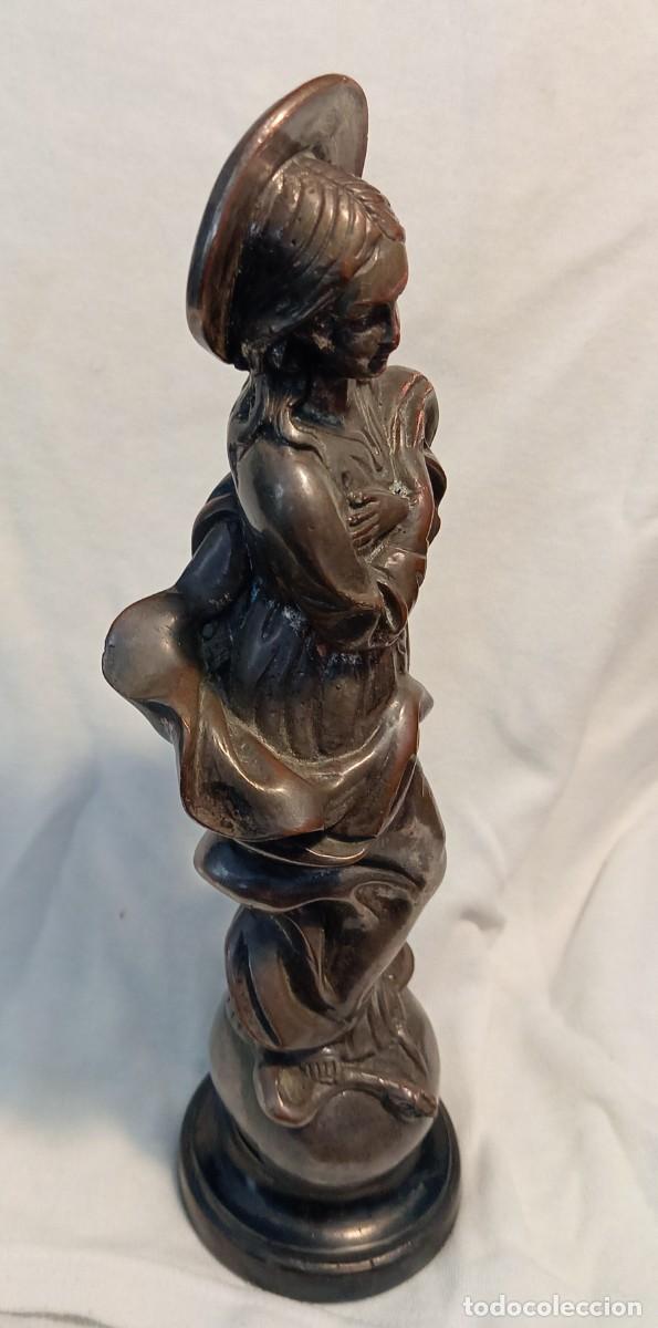 Arte: Virgen Inmaculada de bronce - Foto 3