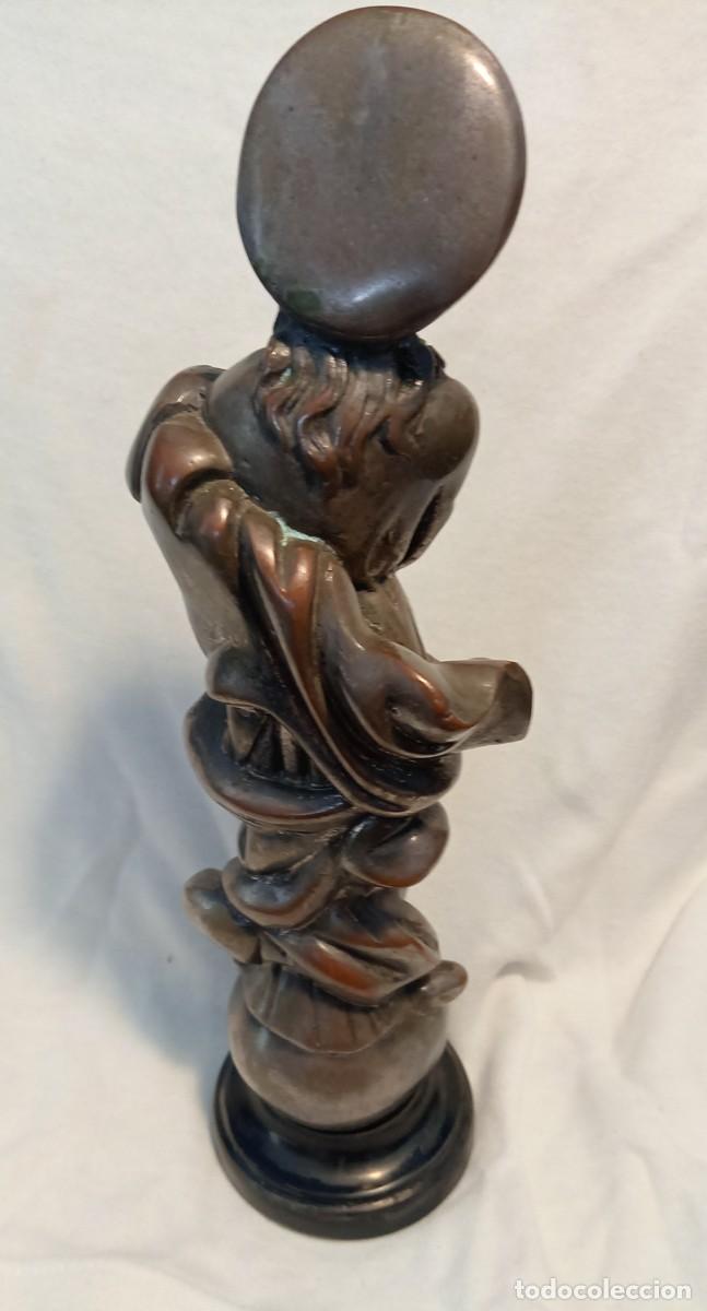 Arte: Virgen Inmaculada de bronce - Foto 4