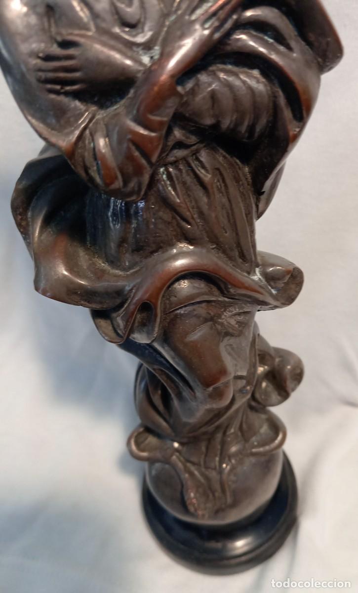 Arte: Virgen Inmaculada de bronce - Foto 6