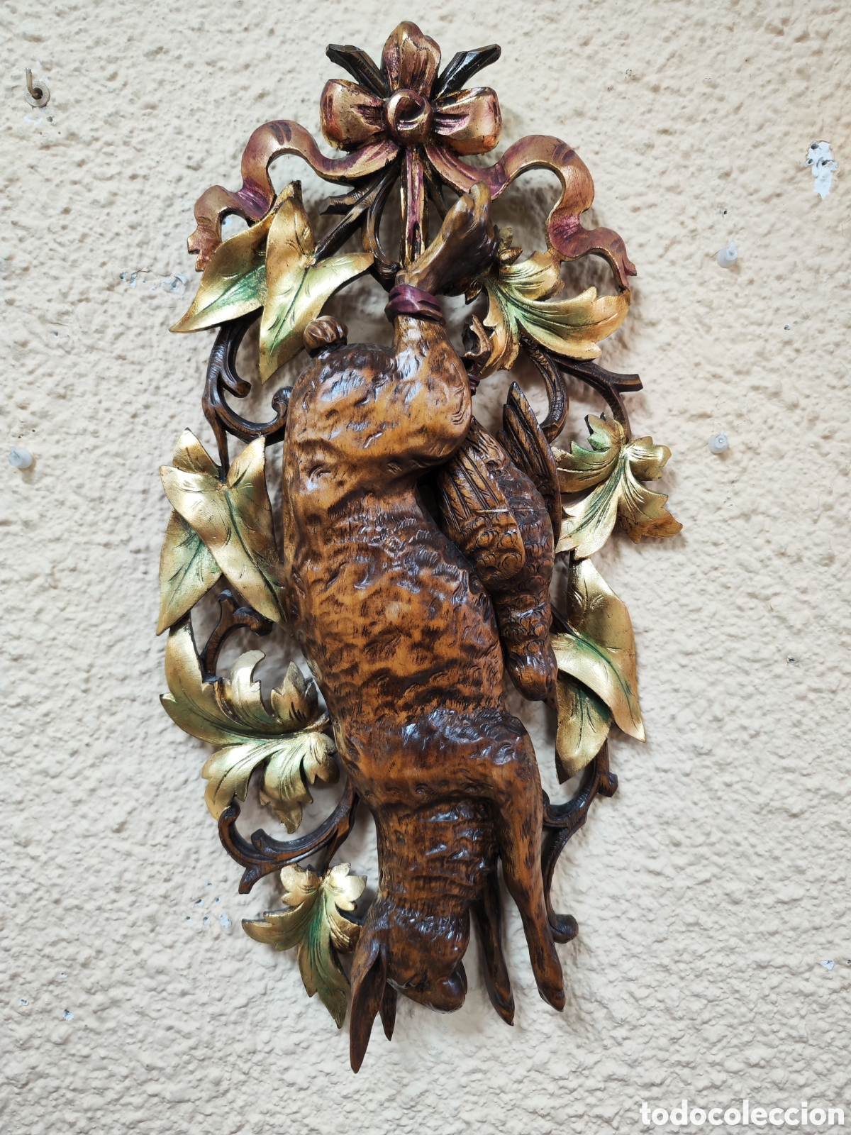 Arte: Escudo madera de CAZA - Foto 1