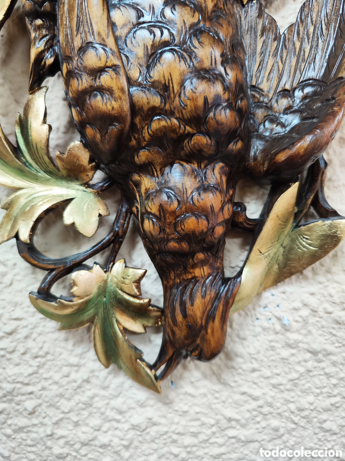 Arte: Escudo de Caza de madera - Foto 3