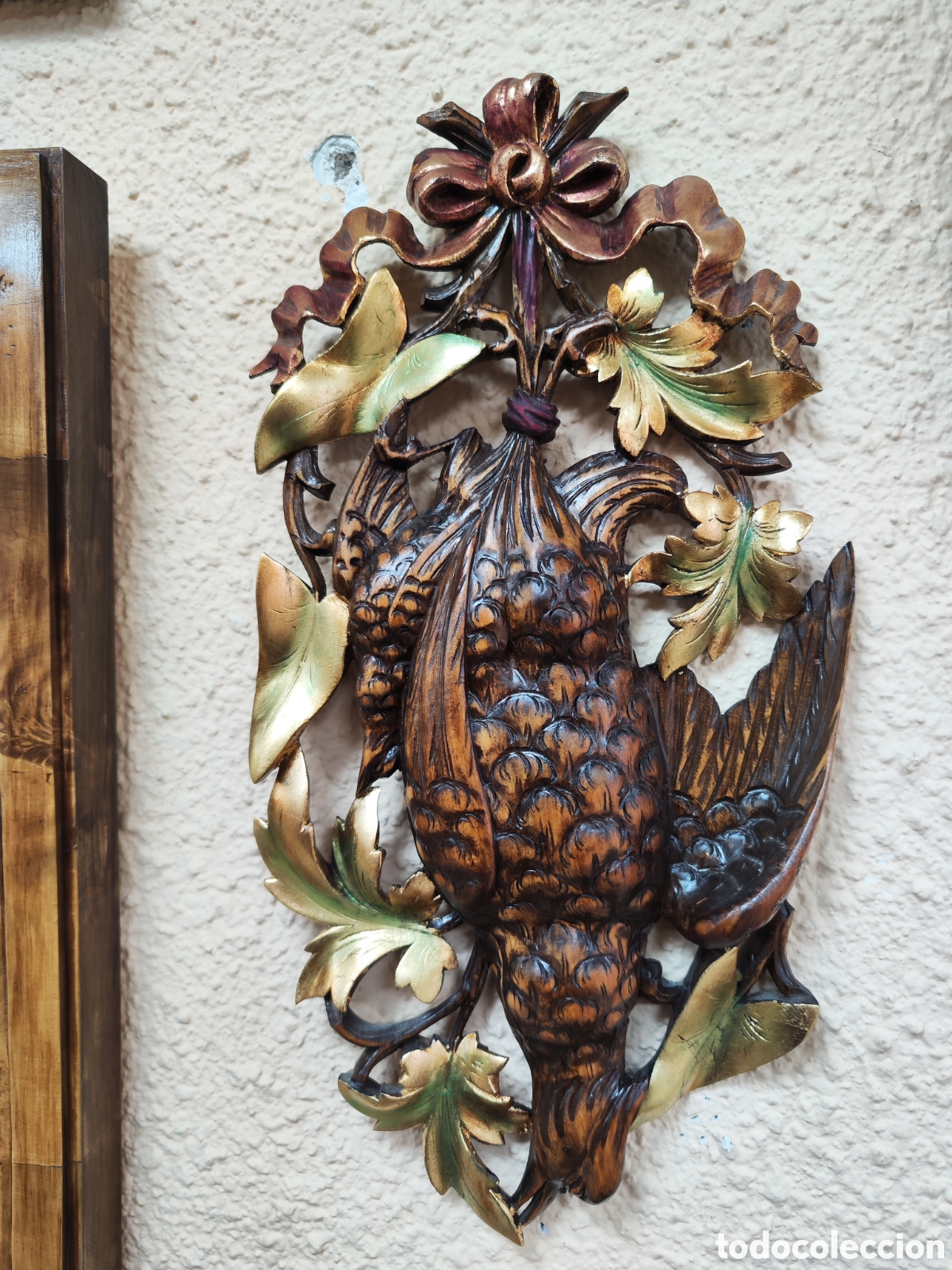 Arte: Escudo de Caza de madera - Foto 6