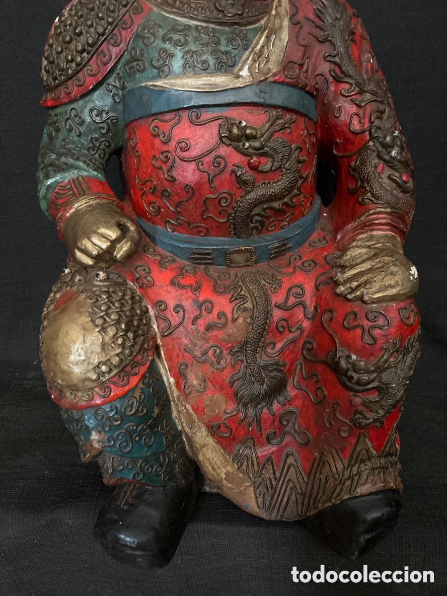 Arte: Talla china policromada - Foto 3