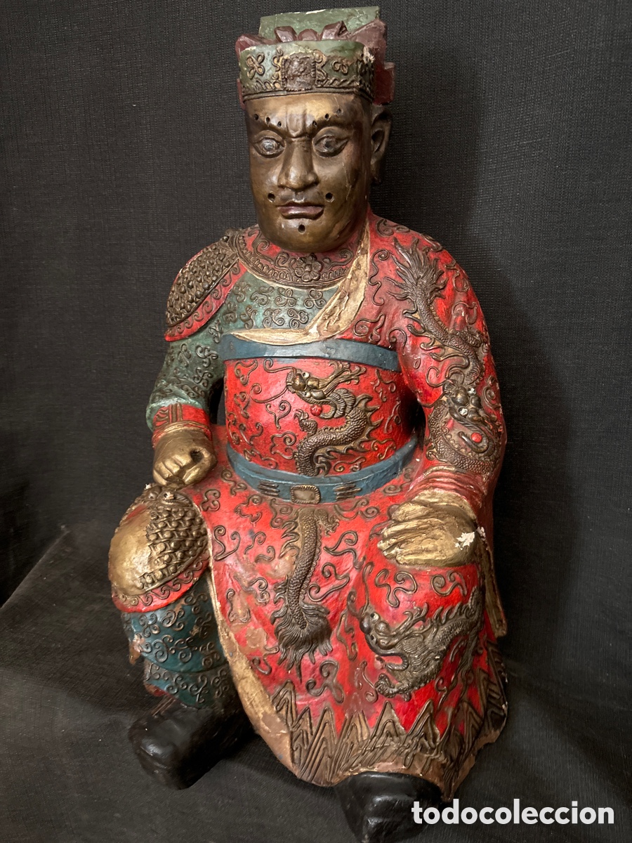 Arte: Talla china policromada - Foto 5