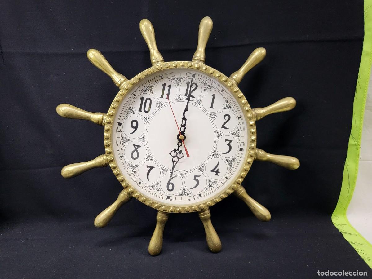 Arte: RELOJ DE BRONCE CON FORMA DE TIMON - Foto 1