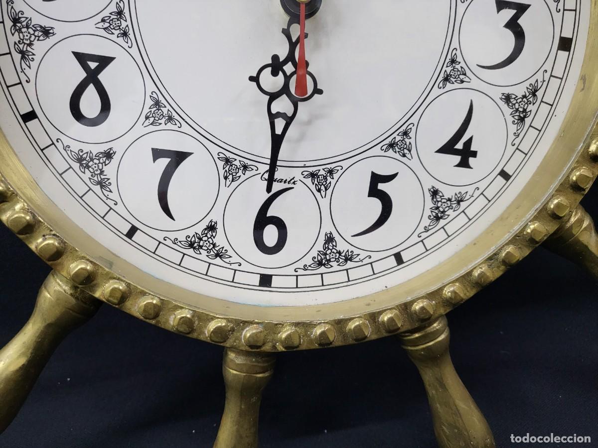 Arte: RELOJ DE BRONCE CON FORMA DE TIMON - Foto 2