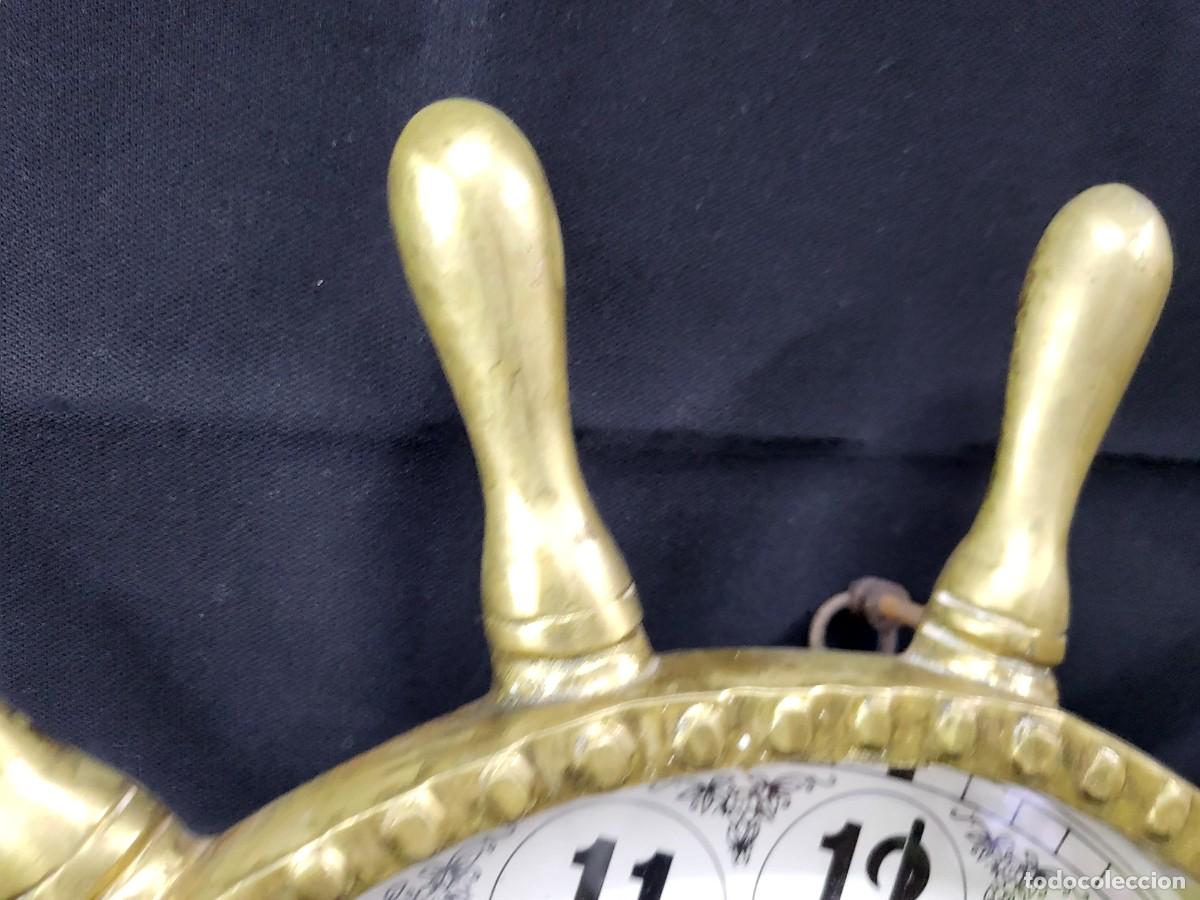 Arte: RELOJ DE BRONCE CON FORMA DE TIMON - Foto 3